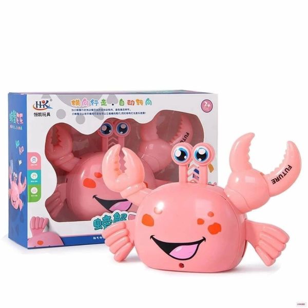 Educational interactive toy Luminescent universal electric puzzle in the shape of a crab (in stock)